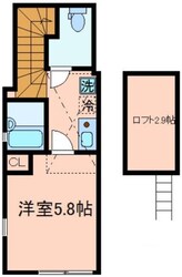 シエール江北の物件間取画像